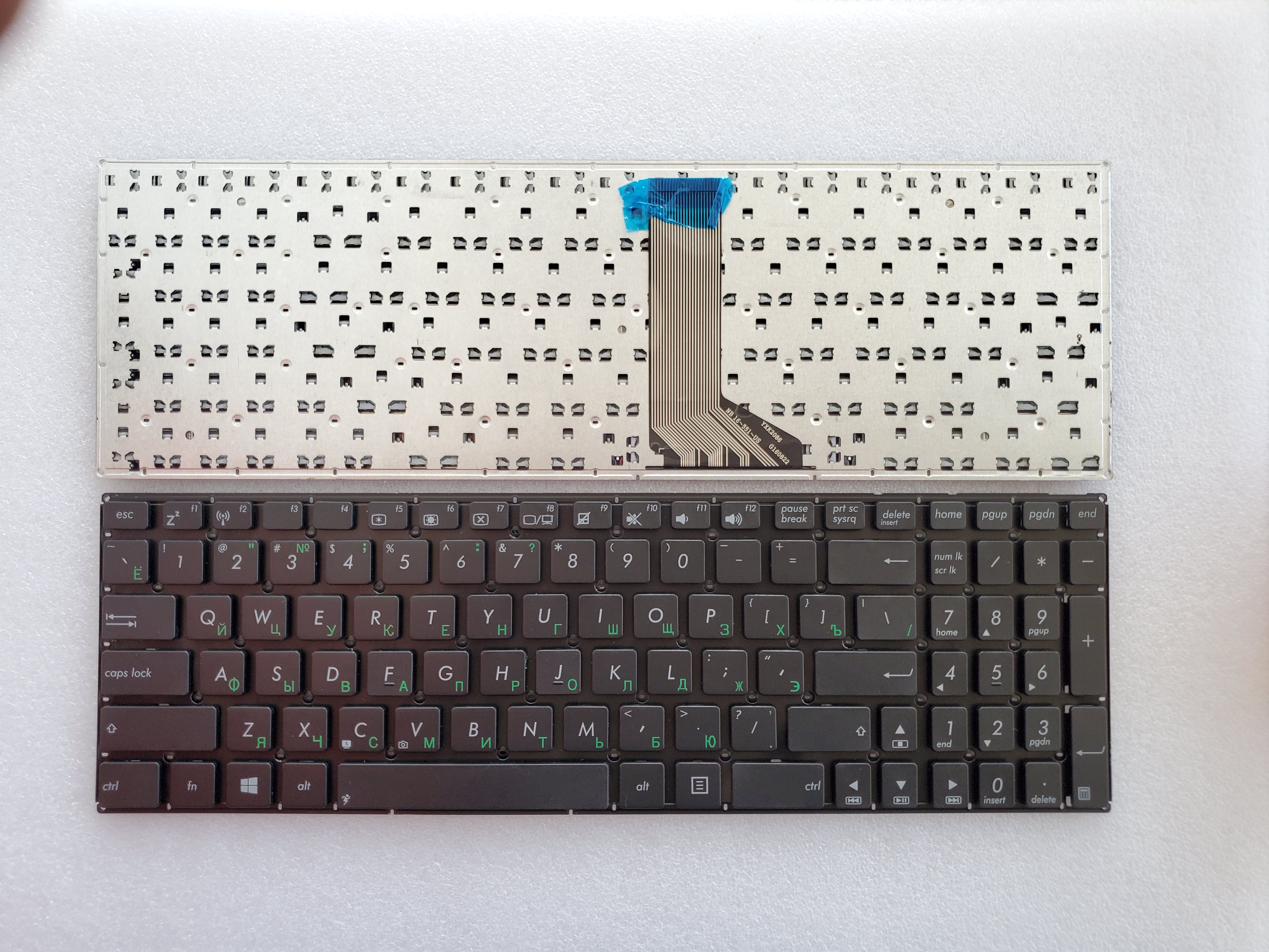 Picture of New Replacement Laptop Keyboard For ASUS X551 BLACK (OEM) RU Layout